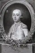 Portrait de Justinien Gabriel de Rémusat âgé de vingt-cinq ans