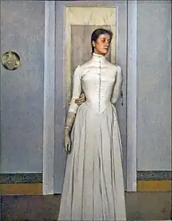 Portrait de Marguerite Khnopff, 1887Fondation du roi Baudouin.