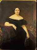 Portrait de Mme&nbsp;Charles Rivière, née Presle du Plessis (1862), musée des Beaux-Arts de La Rochelle.