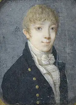 Anonyme, Portrait de Stanislas Ratel à l'âge de quatorze ans, Paris, musée d'Orsay.