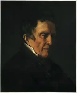 Portrait du grand-père Oudot (1847-1849).