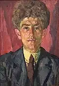 Giovanni Giacometti 1921 - Portrait of Alberto