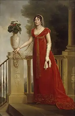 Élisa Bonaparte; musée national du château de Fontainebleau.