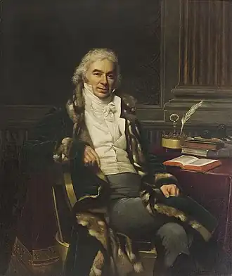 Portrait de Fleury, 1818, bibliothèque-musée de la Comédie-Française