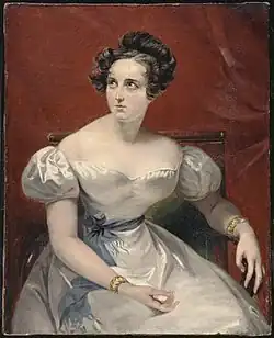 Portrait d'Harriet Smithson (1830), Dijon, musée Magnin.