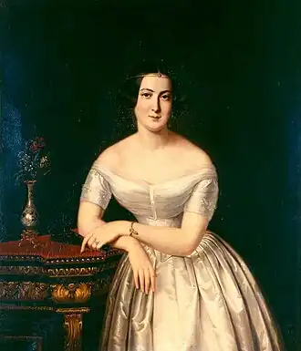 Portrait de Jeanne Arnould-Plessy, 1839 (Paris, bibliothèque-musée de la Comédie-Française)