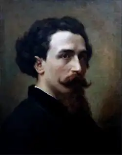Portrait présumé de Jules Dupré ou de Francis Wey (vers 1849).