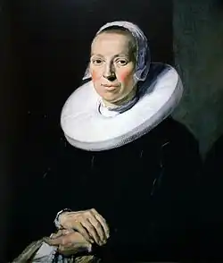 Portrait d’une femme, 1644, huile sur toile, 76&nbsp;x 63&nbsp;cm (Michaelis Collection, Cape Town).