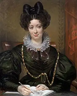 La Jeune Dessinatrice ou Portrait d'une jeune artiste, 1831, Toronto, Musée des beaux-arts de l'Ontario.