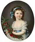 Fillette aux cerises, 1787, collection privée.