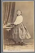 Elise van Herbeele, photographie - carte de visite.