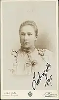 Portrait de Jadwiga Strokowa, 1895.
