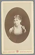 Photographie - carte de visite, entre 1878 et 1900.