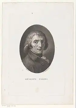 Portrait de Giovanni Battista Soria à 42 ans, 1624, estampe à l'eau-forte, Rijksmuseum Amsterdam.