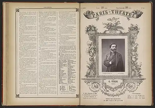 Giuseppe Verdi - compositeur.