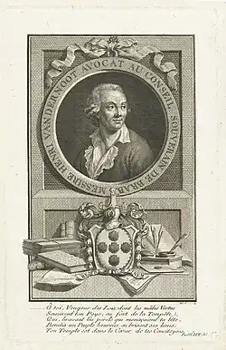 Henri van der Noot avocat au conseil souverain de brabant, Rijksmuseum.