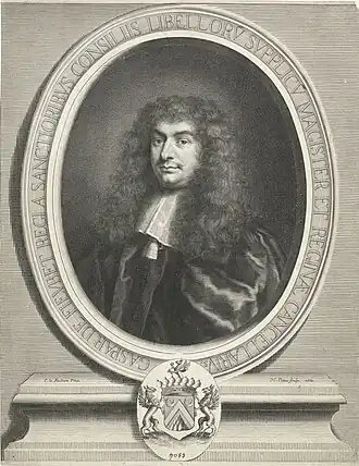 Portrait de Gaspard de Fieubet, d'après Claude Lefèbvre, 1662