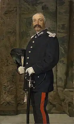 Portrait de M. Bruggeman, capitaine de la garde civile (1884), Bruges, musée Groeninge