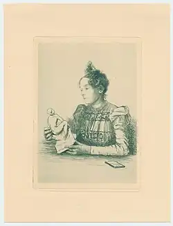 Louise Danse, Portrait d'une femme, Musée Plantin-Moretus, Anvers