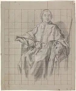 Portrait d'un clerc assis, presque en pied, de face, Amsterdam, Rijksmuseum.