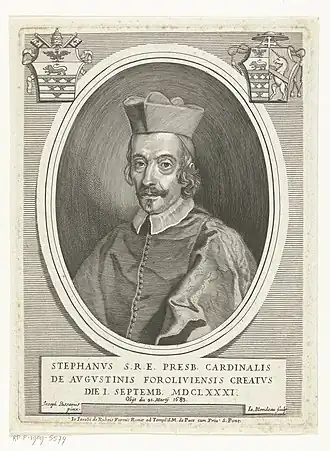 Image illustrative de l’article Stefano Agostini (cardinal)