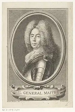 Portrait du marquis Alessandro Maffei, d'après Pietro Rotari.