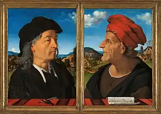 Double Portrait, 1482-1485. Rijksmuseum, Amsterdam.