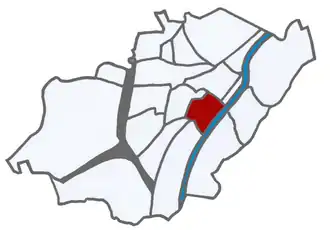 Localisation de Veeweyde