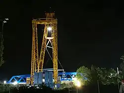 Pont de Chartres posé.