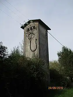 Poste-tour, vue globale.