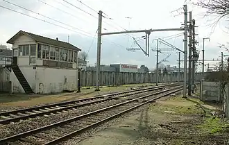 Image illustrative de l’article Ligne de Rouen-Gauche à Petit-Couronne (voies des quais)