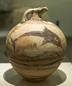 Akrotiri (Santorin) pot XVIe&nbsp;siècle&nbsp;av. J.-C.