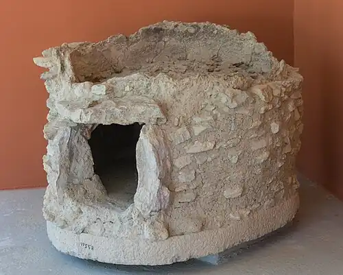 Ancient helladic stove from Eretria