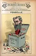 Poubelle par Manuel Luque dans les Hommes d’aujourd’hui, nº 426, 1893.