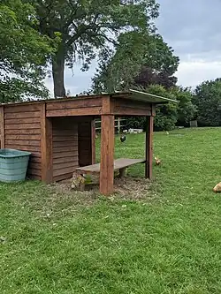 Poulailler pédagogique.