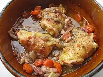 Image illustrative de l’article Poulet à la bayonnaise