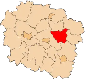Localisation de Powiat de Golub-Dobrzyń