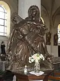 Pietá dans l'église