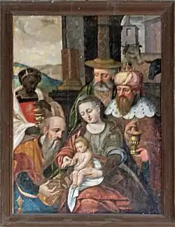 Adoration des mages.