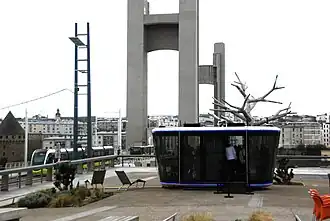 Une cabine présentée en avril 2016.