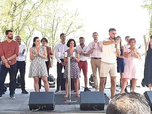 Présentation des nouveaux députés de la France Insoumise aux AMFIS 2024.