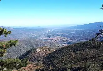 La vallée de la Têt - vue vers Prades