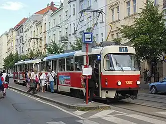 Image illustrative de l’article Ligne 11 du tramway de Prague