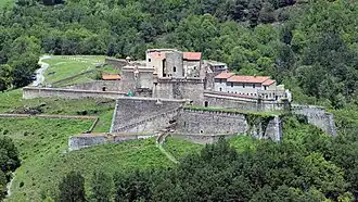 Vue rapprochée du fort.