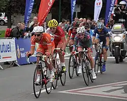 Première échapée de l'édition 2013 du Grand Prix d'Isbergues.jpg