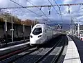 Un Avelia Horizon de la SNCF à Chambéry