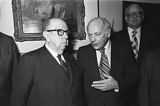 José María Gil-Robles, ancien chef de la Confédération espagnole des droites autonomes.