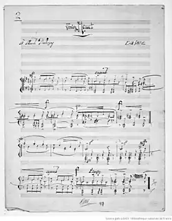 Image illustrative de l’article Premier menuet