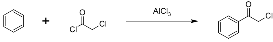 Préparation du chloroacétophénone