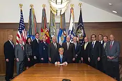 Description de l'image President Donald J. Trump Signs H.R. 374, H.R. 510, H.R. 873, and H.R. 2430 into Law.jpg.